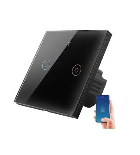 lentric ltws0‑uk‑b2 | 2‑gang no‑neutral tuya wi‑fi smart switch