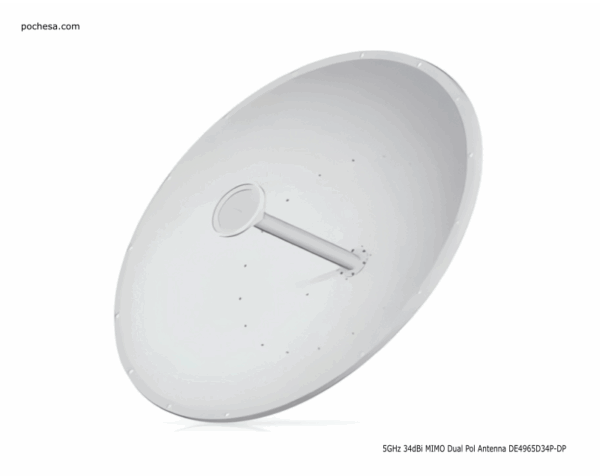5ghz 34 dbi mimo dual pol antenna
