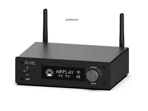 arylic h50 | 50 w×2 multiroom wi‑fi & bluetooth aptx hd hi‑fi amplifier