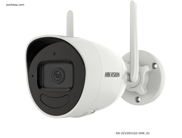 hikvision ds‑2cv2021g2‑idw | 2 mp wi‑fi bullet camera with two‑way audio