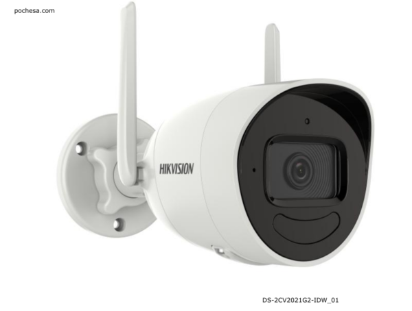 hikvision ds‑2cv2021g2‑idw | 2 mp wi‑fi bullet camera with two‑way audio