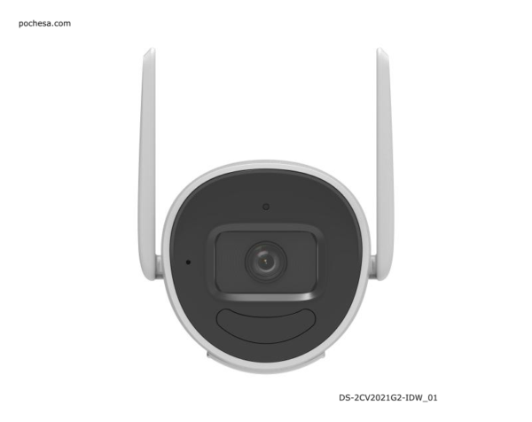 hikvision ds‑2cv2021g2‑idw | 2 mp wi‑fi bullet camera with two‑way audio