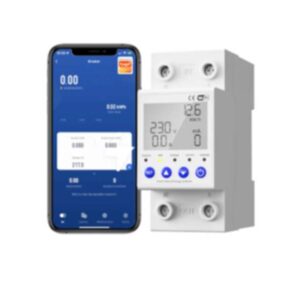 lentric 63a tuya wi fi smart energy meter & circuit breaker protector