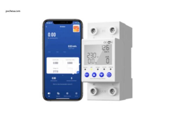 lentric 63a tuya wi fi smart energy meter & circuit breaker protector