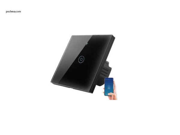 lentric ltws0‑uk‑b1 | 1‑gang no‑neutral tuya wi‑fi smart switch