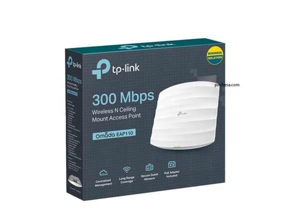 tp‑link eap110 | 300 mbps wireless n ceiling‑mount ap with omada sdn